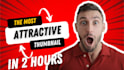create engaging youtube thumbnails in 2 hours