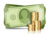 design a professional modern money logo