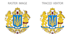 manual vector tracing no automatic routing