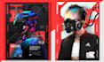 design unique and minimalist event flyer, poster, banners