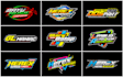 make an automotive design racing logo