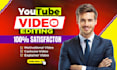 do youtube video editing for top ten faceless, cashcow and tutorial