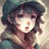 create anime art in wished style