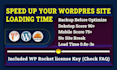 wordpress speed optimize using wp rocket with cloudflare cdn