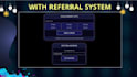 create your nft staking website with referral system