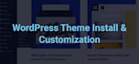 install wordpress, theme customization and demo import, redesign, copy website
