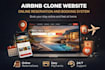 create airbnb clone website with online reservation and booking system