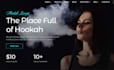 design bar beer website night club lounge website hookah shisha website