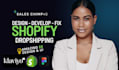 create unique shopify website, shopify dropshipping store ecommerce store design