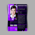 make professional resume design or modern cv template
