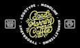 create custom typography vintage monoline lineart