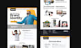 create a responsive website using HTML, CSS and javascript