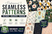 create seamless textile patterns for fabric and wallpaper