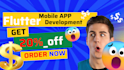 be your flutter developer develop android,ios mobile app flutter app development