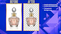 do background removal and object replacement