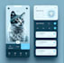 create mobile app UI UX, web UI UX design in figma