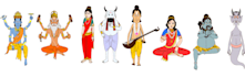 create 2d character design for your animation