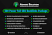 do monthly off page SEO backlinks package for high quality link building