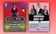 design concert flyer, music club, dj, night club flyer,bold neat party flyer