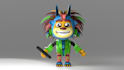 design 3d model and cute character in blender