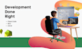 provide professional web development services with vue, react, nuxt