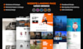 design unique website landing page ui ux design using figma, xd, sketch
