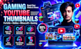 design fortnite,roblox,minecraft,gaming youtube video thumbnail