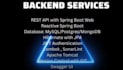 build spring boot applications