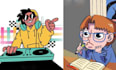 2d cartoon character animation, gifs and video