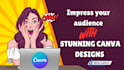 design anything in canva editable in 24 hrs as canva expert