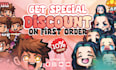 design custom animated twitch, kick, and discord emotes and subscriber badges