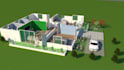 create 3d floor plan and interior design in sketchup
