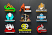 stylish 3d business logo design in 24 hours
