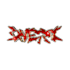 create a 3d chrome metallic animated spinning logo y2k