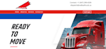 design logistics, dispatch, moving, cargo, trucking company website