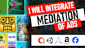 integrate admob ads, meta ads, unity ads, gdpr in game development