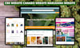 build responsive cbd website profitable cbd shopify store cannabis website