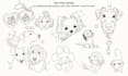 design a custom pet tattoo in fine line art from your photo