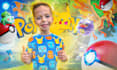 design a professional pokemon youtube thumbnail