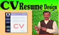 redesign resume, be your cv maker, creative cv builder
