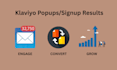design high converting klaviyo popup, signup form