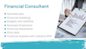 craft a business plan, financial projections, cash flow