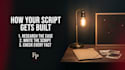 write youtube scripts for true crime, cash cow and documentary channels