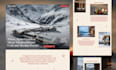design a landing page or homepage with great uiux design