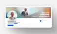 design a professional linkedin banner and complete visual brand