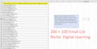 find active and verified niche USA email list for email marketing