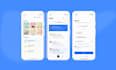 design mobile app UI for android and ios