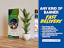 design an outstanding roll up banner in 4 hours