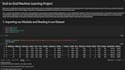 do machine learning and analysis in python, using ai, ml
