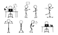 create unique stickman figures for your needs